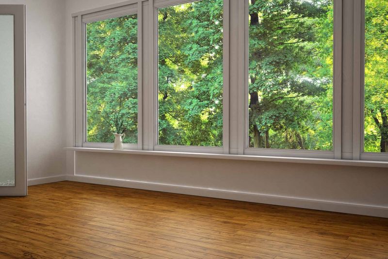 Wood Windows Installation For Traditional Home Design